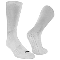 A pair of Pearsox Grip Crew Socks on a white background.
