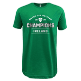 Green WRS LAT Ireland Rugby 6 Nations 2024 Champions Supersoft Tee