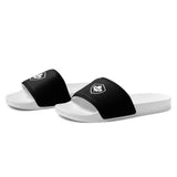 A pair of Rugby Canada Men's slides by PF LIC on a white background.