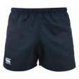 Women's Navy Advantage Rugby Shorts w/ CCC Canterbury Logo on Right Leg