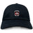 The Castle Rock Pirates Rugby Adult Low-Profile Cotton Twill Dad Cap by EMB S&S Activewear features an embroidered skull, crossed rugby balls, red wings, and "Pirates Rugby" and "Castle Rock" text—perfect for showing team pride in style.