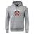 The Castle Rock Pirates Rugby Club Hoodie by WRS Canterbury is a gray hoodie with front pocket, featuring a "Pirate Surf Castle Rock" chest emblem with skull, crossbones, and red surfboards.