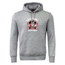 The Castle Rock Pirates Rugby Club Hoodie by WRS Canterbury is a gray hoodie with front pocket, featuring a "Pirate Surf Castle Rock" chest emblem with skull, crossbones, and red surfboards.