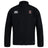 Stay comfortable on and off the field in the Castle Rock Pirates Rugby Club Track Jacket by EMB Canterbury. This lightweight, water-repellent black jacket features a "Canterbury" logo on the right chest and an embroidered club badge on the left.