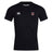 The Castle Rock Pirates Rugby Club Dry Tee by EMB Canterbury is a breathable black short-sleeve workout shirt featuring a small white Canterbury logo on the right chest and a red and white crest on the left.