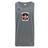 The WRS Canterbury Castle Rock Pirates Rugby Tempo Vapodri Singlet is a gray, sleeveless jersey made from recycled polyester, with "Pirates Rugby Castle Rock" and a pirate skull logo with crossed swords on the front.