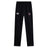 The Castle Rock Pirates Rugby Stretch Tapered Pant by EMB Canterbury features an elastic waistband, black stretch fabric, and dual front logos on the thighs—ideal men’s workout pants for comfort and movement.