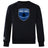 The US Space Force Women's Rugby Club Crew Sweatshirt by WRS Canterbury is a black ultra-soft crew with a chest logo and an embroidered CCC logo on the left sleeve.