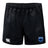 The EMB Canterbury US Space Force Women's Rugby Professional Polyester Rugby Short features an elastic waistband, Canterbury logo on the left, and a U.S. Space Force Women’s Rugby badge on the right.