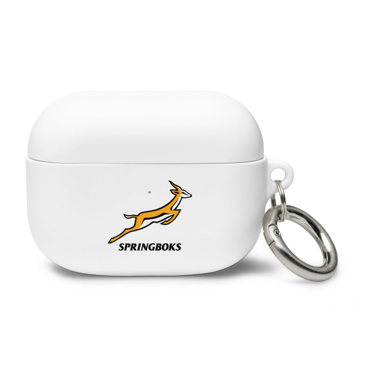 PF LIC Springboks Airpods Case with branding.