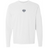 The Scotland Vintage Long Sleeve Comfort Tee by EMB S&S Activewear is a plain white vintage long sleeve with a small dark emblem and "1871" on the chest, reflecting classic Scottish style.