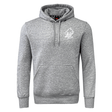 A grey Sandhills Sharks Rugby Canterbury Club Hoodie with a white WRS Canterbury sleeve branding on it.