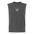 The EMB S&S Activewear Siena College Rugby Unisex Muscle Tee, made from heavyweight dark gray cotton, features “Siena College Rugby” in white and green on the chest and is shown against a white background.