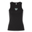 The EMB S&S Activewear Women's Siena College Rugby Baby Rib Tank features a white and green "Siena Rugby" logo on the chest—perfect for showing your team pride.