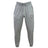 The Troy University Rugby Leisure Sweatpant by EMB Canterbury is made from a blend of recycled polyester and organic cotton, featuring an elastic waistband with a drawstring and logos on both thighs.