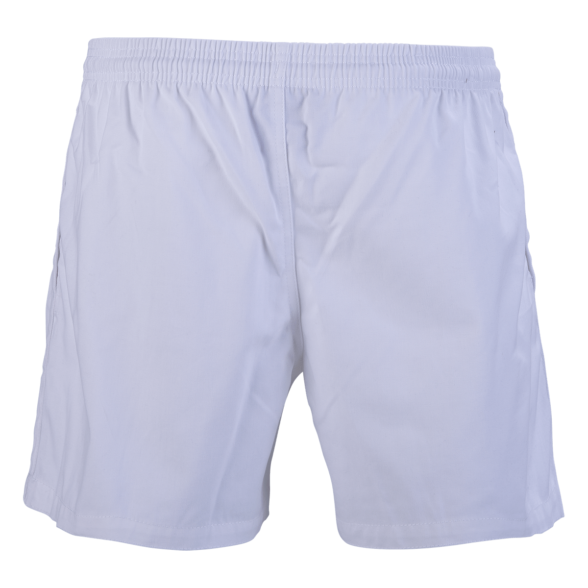 The Gilbert Kiwi Pro Short 3-Pack by Bundle Gilbert features white athletic shorts with an elastic waistband and a sleek front view for ultimate comfort, ideal for active days or lounging.