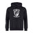 The Columbus Kodiaks Club Hoodie by WRS Canterbury features premium fleece, a front pouch pocket, drawstring hood, white “Columbus Kodiaks Rugby Football Club” logo, and contrasting white stripes on the right sleeve.