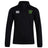 The Arkansas Gryphons Club 1/4 Zip Mid Layer Training Top by EMB Canterbury features a black design with the Canterbury logo on the right chest and a green and yellow crest on the left, perfect for rugby training.