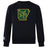 The Arkansas Gryphons Club Crew Sweatshirt by WRS Canterbury is ultra soft, black, and features Arkansas’s outline with a griffin, star, “est. 2006” in yellow-green, plus an embroidered CCC logo on the left sleeve.