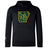 The Arkansas Gryphons Club Lightweight Hoodie by WRS Canterbury is a black hoodie with a yellow-green griffin, star, and "est. 2006" in an Arkansas outline, custom made for Canterbury Club and finished with a small white logo near the left cuff.