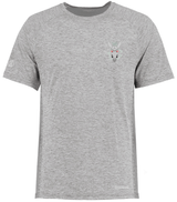 A Mendocino Rugby Club Electrify Coolcore Training Tee with a deer head on it.