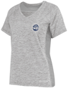 A Georgetown University RFC Women's Electrify Coolcore Training Tee with a picture of a dog on it.
