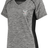 A Mendocino Rugby Club Women's Electrify Coolcore Training Tee with a white fox on it.