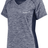 A Middlebury College Women's Electrify Coolcore Rugby Training Tee with a logo on the chest.
