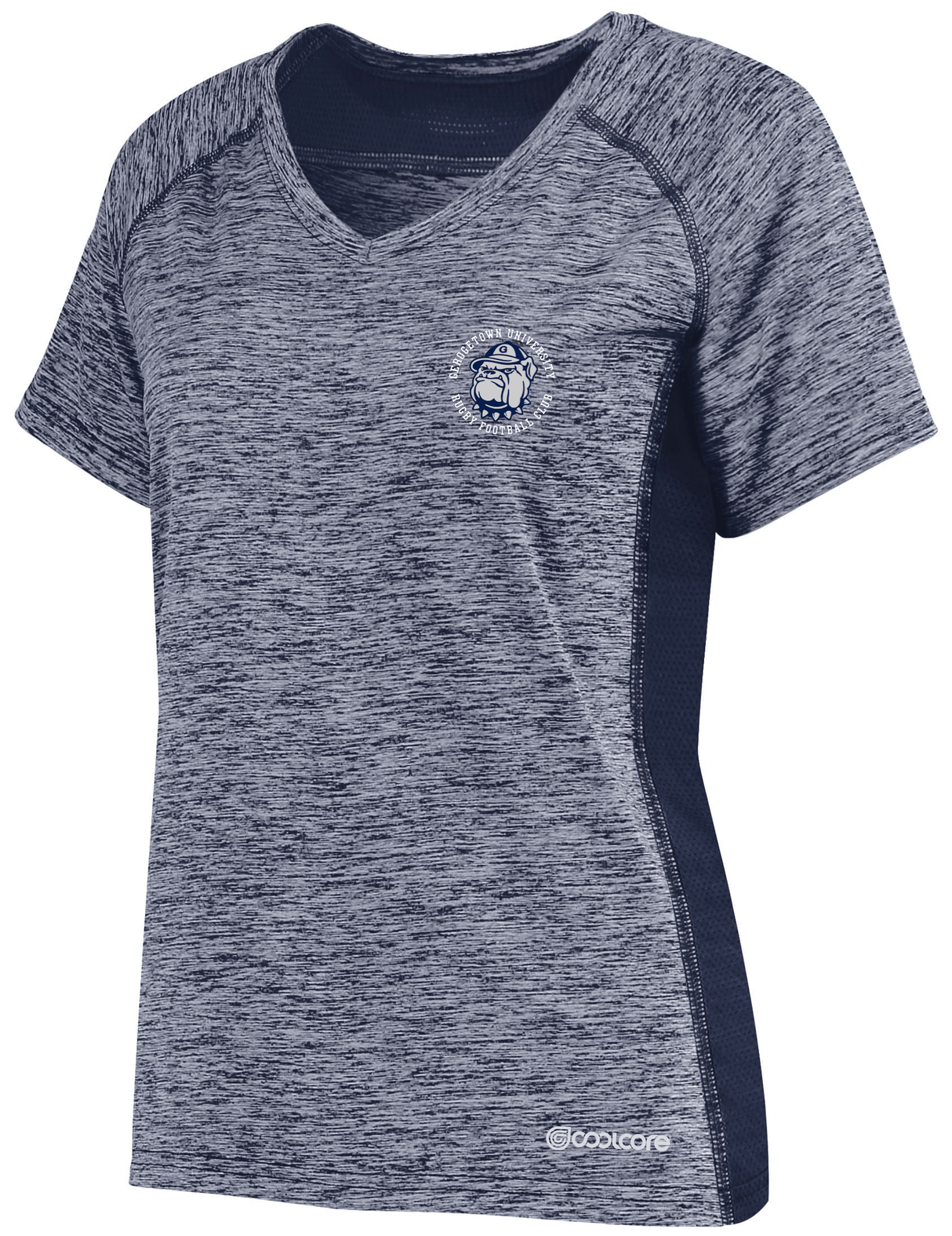 Georgetown University Women's Navy Coolcore Training T-Shirt 