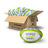 A Gilbert WRS G-TR4000 Rugby Training Ball BOX of 25 in a cardboard box.