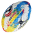 Multi color splatter Gilbert USA Rugby ball.