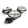Gilbert Red G-TR4000 Training Rugby Ball Size 5 Set of 3 + Kicking Tee