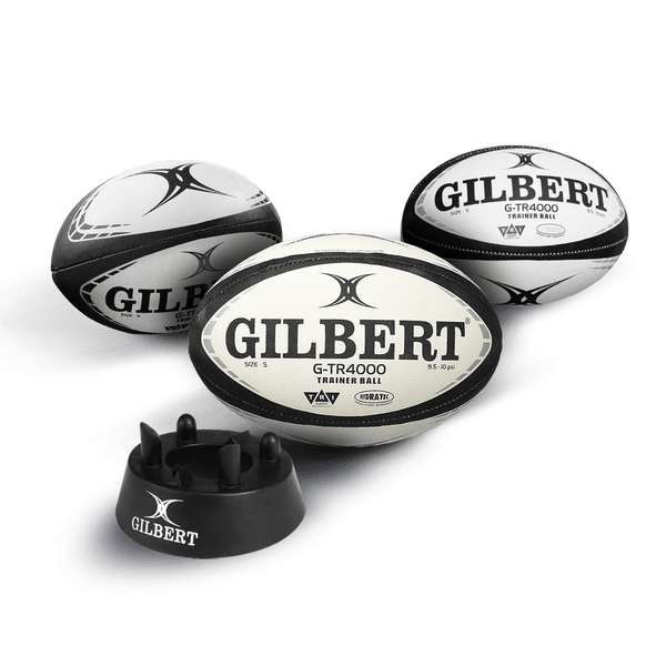 Gilbert G-TR4000 Black Training Ball Set: - 3 Size 5 Balls +