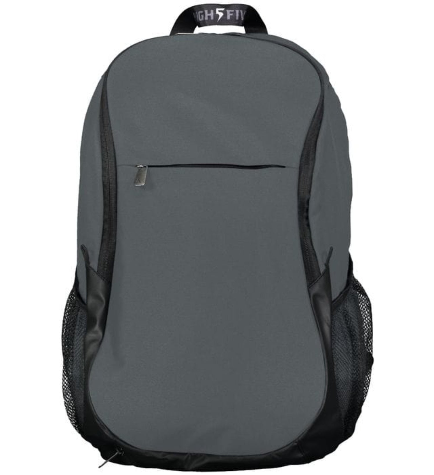 An Augusta Sportswear Free Form Rugby Backpack with black straps.
