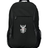 a Mendocino Rugby Club Free Form Rugby Backpack with a white rabbit on it.