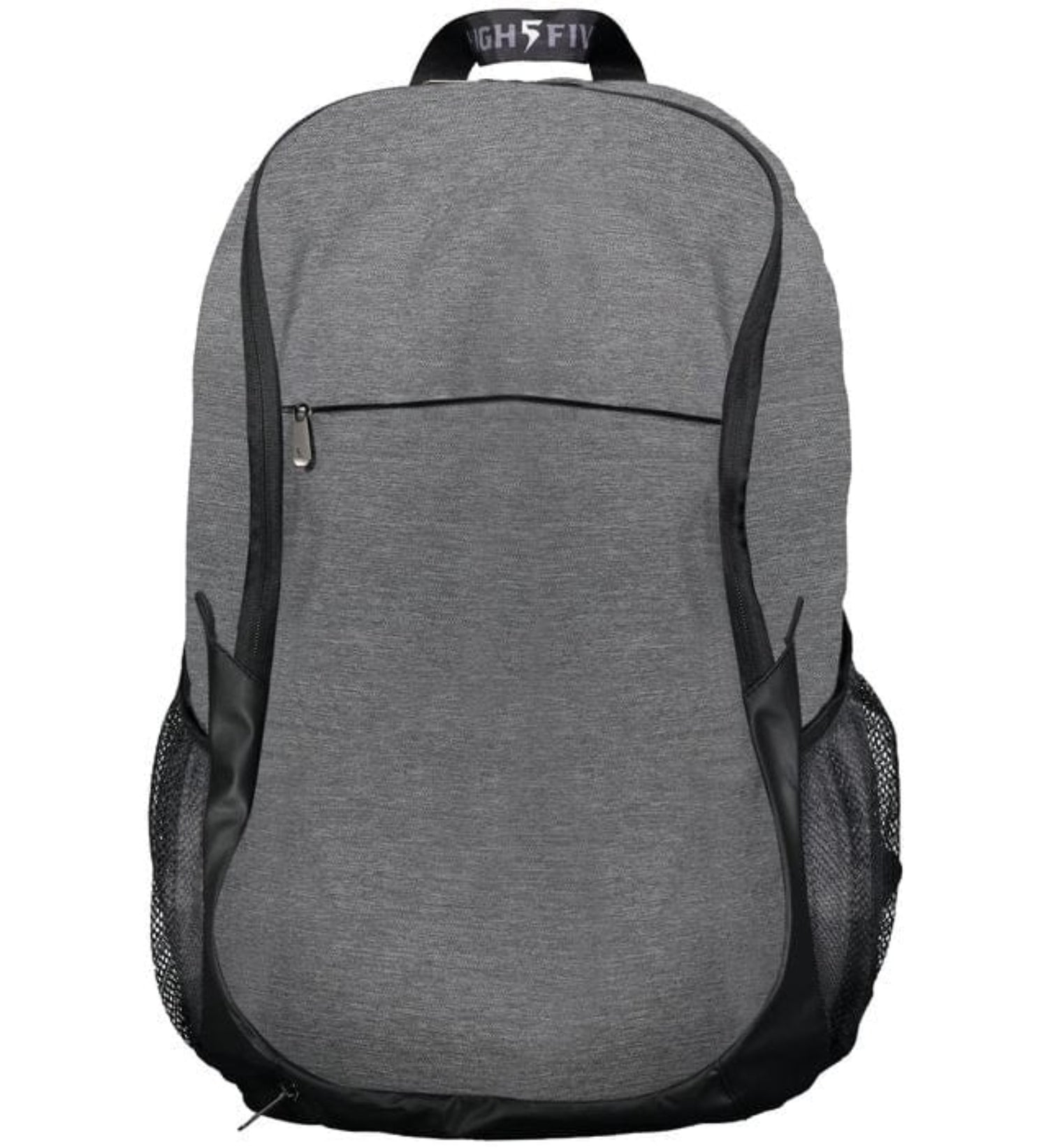 A Free Form Rugby Backpack from Augusta Sportswear with black straps.
