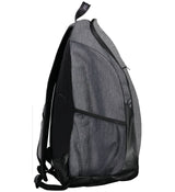 A Free Form Rugby Backpack by Augusta Sportswear with a black strap.
