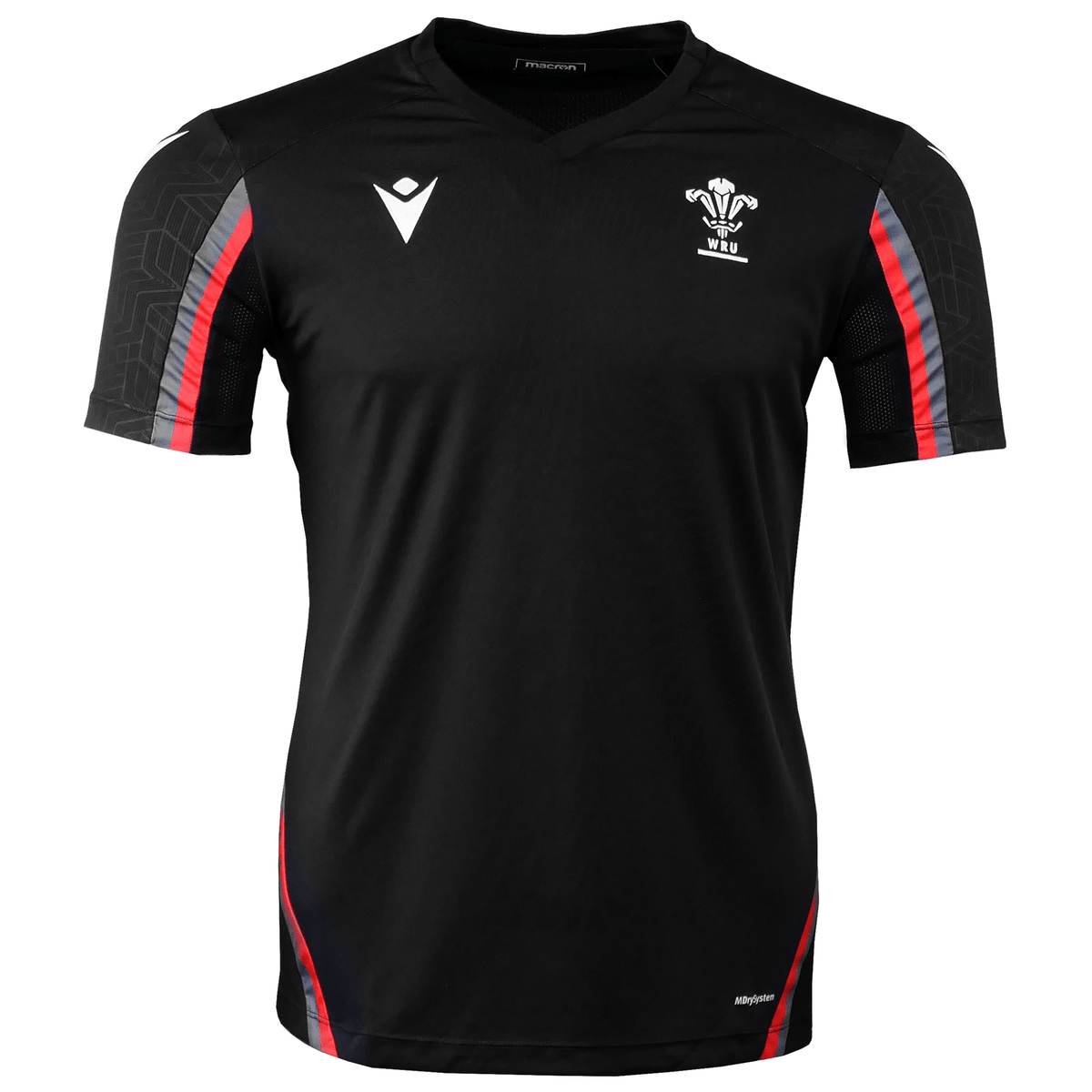 Wales Rugby Training TShirt 22/23 by Macron World Rugby Shop
