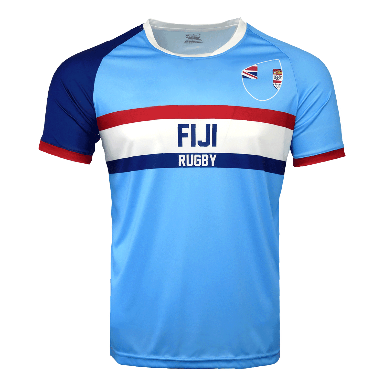 Nations of Rugby Fiji Rugby Supporters Jersey, 2XL / Light Blue