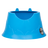 a Rugby Bricks blue dog bowl with a hole in the middle.