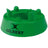 The Gilbert Kicking Tee 320 Precision is a green molded rubber tee with four prongs and the Gilbert logo, designed for durability and optimal kicking practice.