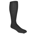 A pair of WRS Knee-High Rugby Socks on a green background.
