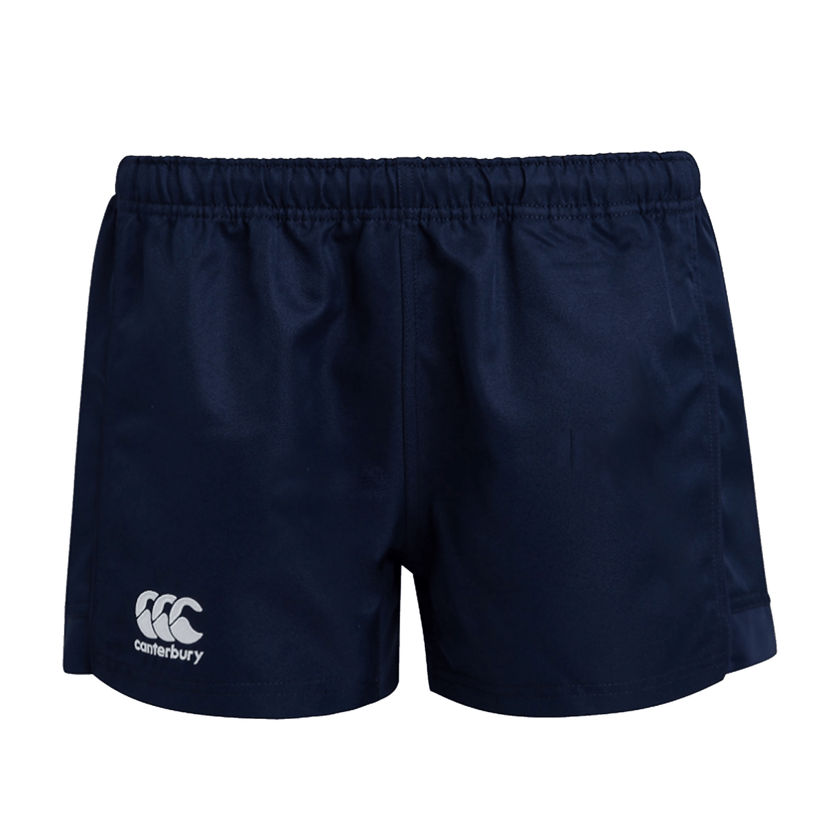 A World Rugby Shop navy TEST-JTB Shorts with a white logo on the side.