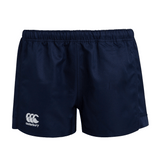 A World Rugby Shop navy TEST-JTB Shorts with a white logo on the side.