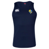 A Langtree Rugby Club Canterbury Navy Core Vapodri Rugby Singlet.