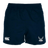 A pair of Brunswick Valkyries Canterbury Professional Polyester Pocketed Rugby Shorts with a white logo on the side.