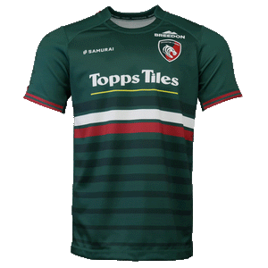 Leicester Tigers Rugby Home Jersey 22/23 by Samurai