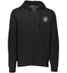 Black Georgetown University Fleece Full Zip Hoodie