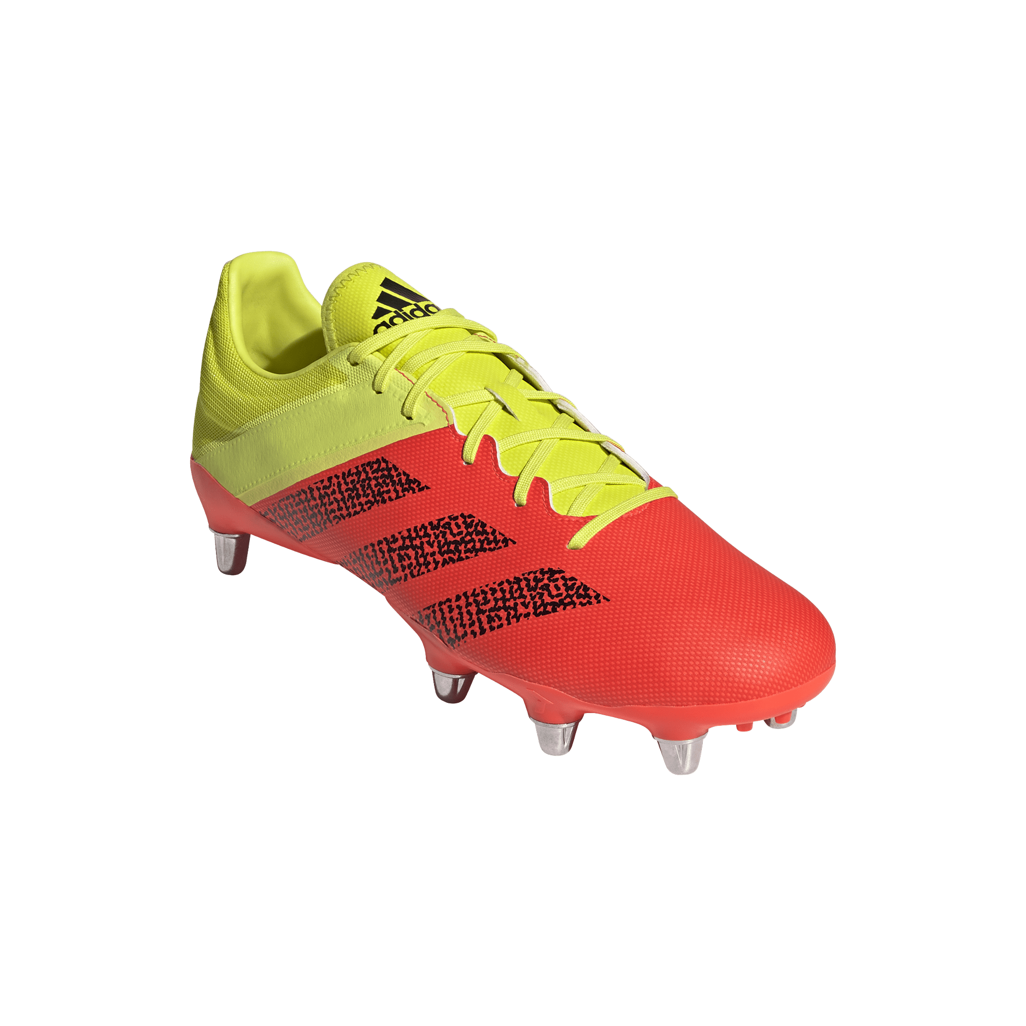 Adidas Kakari Rugby Cleat - Soft Boot - Solar Red - SKU FZ5362 - World Rugby Shop