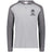 Grey / Carbon grey hoodie with black Fiji Rugby logo over the heart.